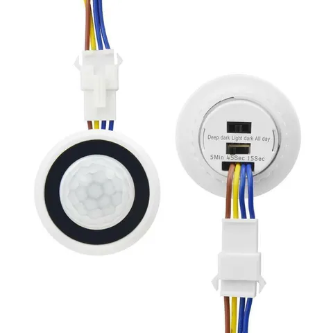 Mini PIR Sensor Smart 100V 240V LED PIR Infrared Sensor ъχ αω εμ ν} Motion IKL