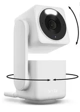 Wyze Cam Pan v4 Smart Security Camera, AI Indoor/Outdoor Camera With Color Night