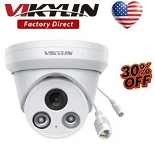 NEW Vikylin 24H Recorder Color 8MP 4K Security Ethernet Camera with Audio ONVIF