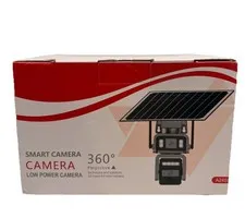 A24S Wi‑Fi IP PTZ 360° Solar Camera HD PIR Smart Tracking Black | Brand New