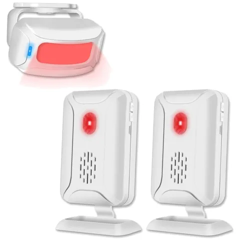 Expandable Motion Sensor Doorbell - 36 Ringtones, 4 Volumes