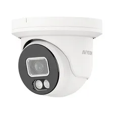 AVYCON AVC-NCE81F28 InfiniteColor 8MP H.265 IR Turret IP Camera 2.8mm, White