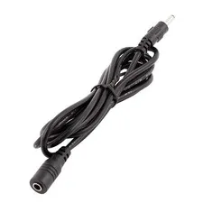 1.5 Meter 4.9ft DC M/F 3.5 x 1.35mm Cable Extension Adaptor For CCTV Camera