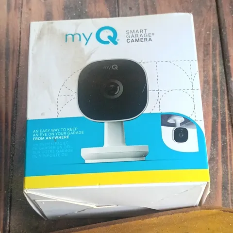 myQ Smart Garage Camera 1080p Indoor IP Camera, Bluetooth, 2-Way Audio