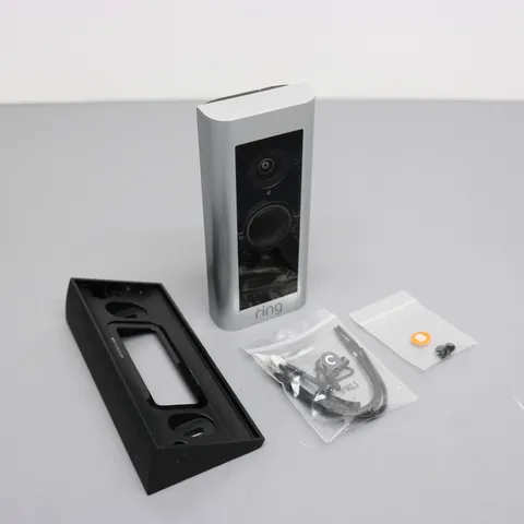 Ring Wired Doorbell Pro Smart WiFi Video Doorbell - Satin Nickel