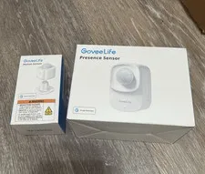 GoveeLife H5127 Presence & Motion Sensors 2-Pack PIR/mmWave Wi-Fi BT Indoor