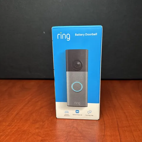Ring - Battery Doorbell (newest model) Retinal 2K with wide-angle video (4077)