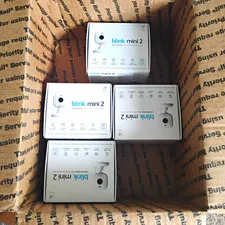 4 Blink Mini 2 Cameras For Indoor Or Outdoor Use (New)