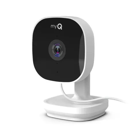 Chamberlain myQ Smart Indoor Security Camera – 1080p HD Video, Night Vision, ...