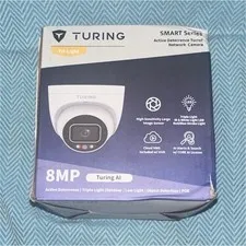 Turing Video TP-MEAD8MA28 SMART Series 8MP Tri-Light Turret Network Camera