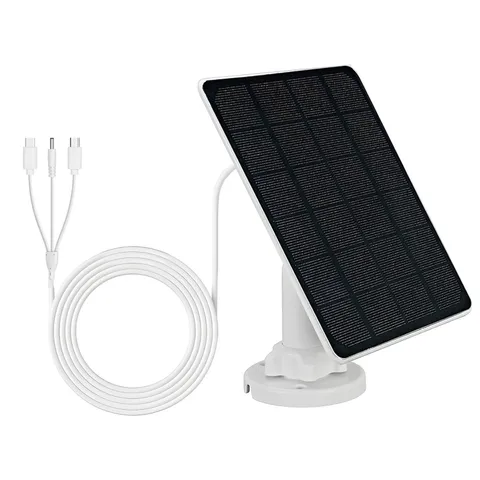 New Designed-3-In-1 Solar Panel for Ring Spotlight Cam Battery Charger