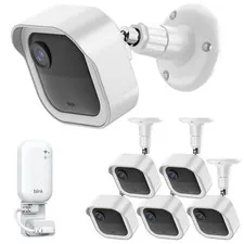 5 PACK Blink Outdoor Camera Mount with Sync Module Outlet Wall Mount, White