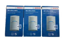 *LOT OF 3* Bosch ISC-CDL-1-W15 Tritec Motion Detector