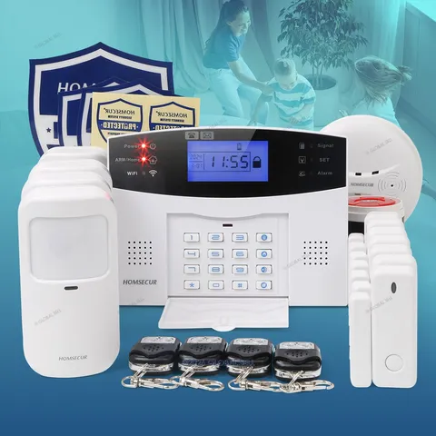 Pet Friendly Alarm Systems & Four Pet-immune PIR Door Sensors Remote Control