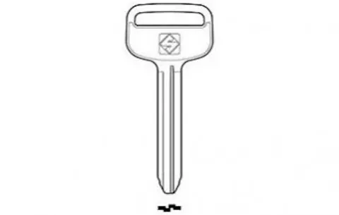Suits TOYOTA, GREAT WALL Keys Supplied To Code Number 10001-15000-Non Remote Key