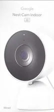 Google Nest Cam Indoor (Wired, 3nd Gen) - Indoor Security Camera with 2K Video