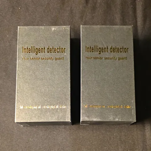 Intelligent Detector Wireless Infrared Indoor Motion Sensor, Black 2pk