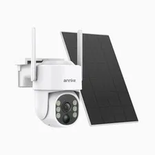 annke  3 wireless camera and soler panel