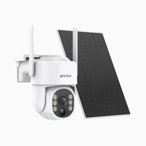 annke  3 wireless camera and soler panel