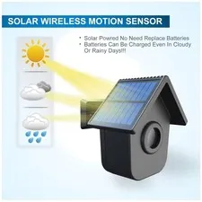 Solar Driveway Sensor- Weatherproof Wireless Motion Detector