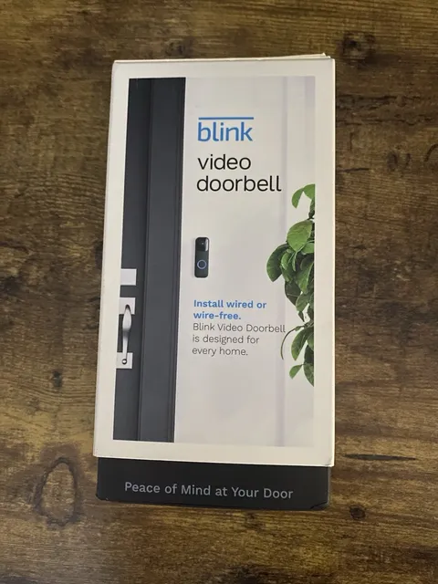 Blink Wired/Battery Operated Outdoor Smart Wi-Fi Video Doorbell