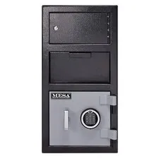 MESA SAFE COMPANY MFL2014EK Cash Depository Safe,0.8 cu ft,Steel 16X158
