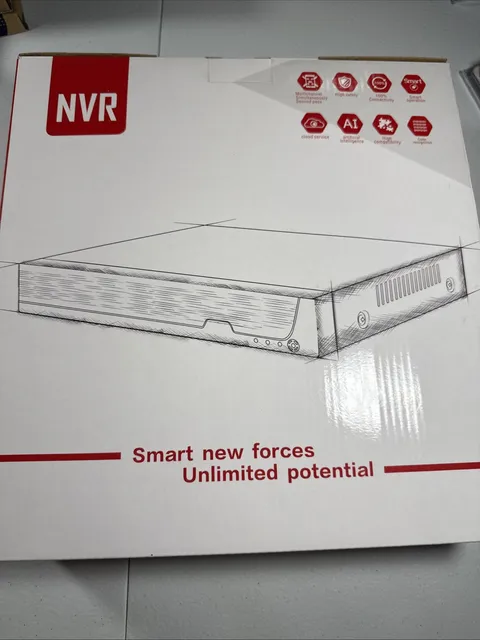 Sunba NVR-PF10-4K Digital Network Video Recorder NIB