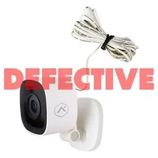 DEFECTIVE - Alarm.com 1080p Indoor Wi-Fi Camera - White (ADC-V523X)