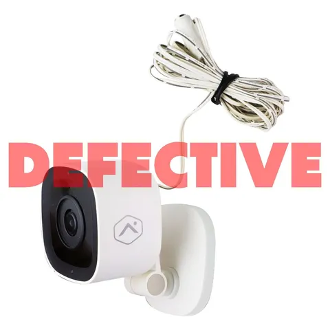 DEFECTIVE - Alarm.com 1080p Indoor Wi-Fi Camera - White (ADC-V523X)