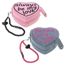 Heart Cake Shaped Exquisite Jewelry Case Retro Small Jewelry Container for Rings