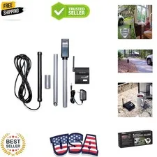 FM231 Wireless Driveway Alarm – Electromagnetic Vehicle Detection, Indoor Rec...