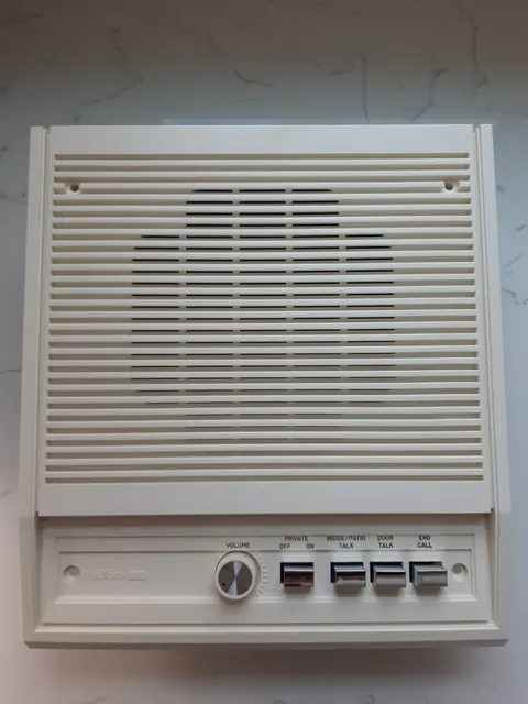 NuTone IS-408L Adobe White 8" Indoor Surface Mounted Intercom Speaker, IM-4006