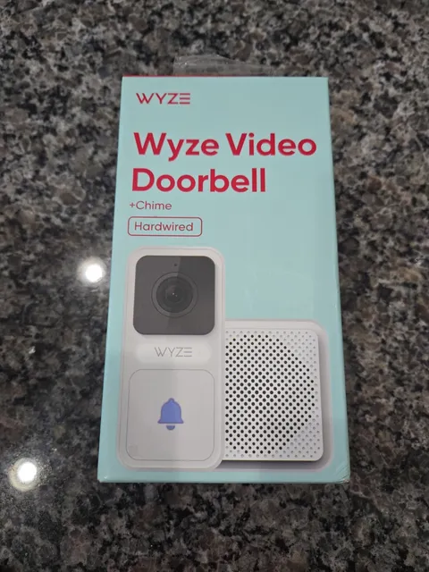 Wyze Motion Video Doorbell Chime Ip65 Weatherproof Hardwired  For Parts