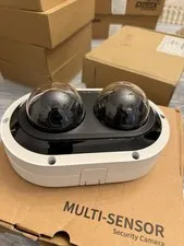 Hanwha Techwin PNM-C7083RVD Multi-Sensor IP Network Dome Camera, Ethernet
