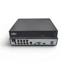 GSS Ultra NVR 8 Channel PoE 4K IP Video Recorder Integrated AI Switch