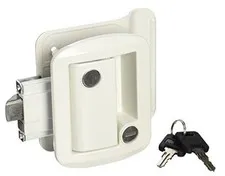  013-571 Global Travel Trailer Entrance Lock Set White
