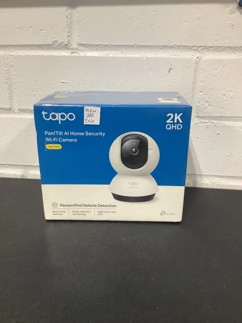 Tapo 2K QHD Pan/Tilt Security Camera C220 For Pet Camera/Baby Monitor TP Link