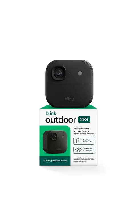 Blink Outdoor 2K+ (newest model) — Wireless smart security camera, 2K video ...