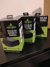 Tactacam Defend Cellular Wireless Surveillance Camera (x2) w/ Solar Panel