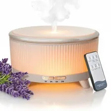 20-Hour Long-Lasting Aromatherapy, 500ML Large Essential Oil Diffuser: Ultrasoni
