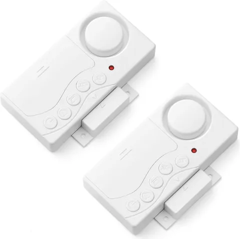 Freezer Door Alarm When Left Open, 3/15/30/60 Seconds Adjustable Delay Wireless