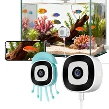 2K Window Security Camera 3MP Full Color Night Vision WiFi 2.4/5GHz Indoor Mount
