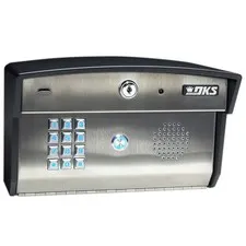 DoorKing - 1812-096 - 1812 ACCESS PLUS - Curved Surface Mount Stainless Steel