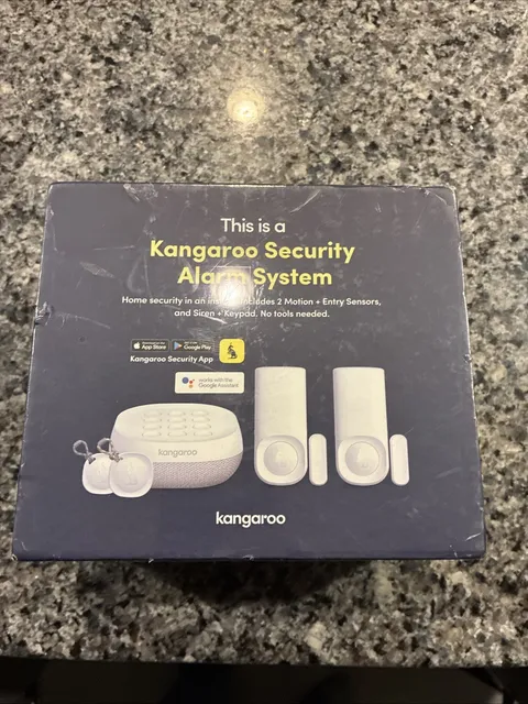 Kangaroo Security Alarm System, Brand New Sealed