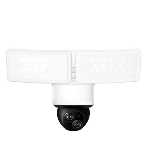 eufy Security Floodlight Camera E340 Wired 3K PTZ Dual Camera Dual-Band Wi-Fi