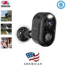 Security Cameras Wireless Outdoor, Battery Powered 2k WiFi Cameras for Home S...