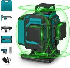 Takamine 16 Lines Green Laser Level Pro, 4x360° 4D Green Cross Line