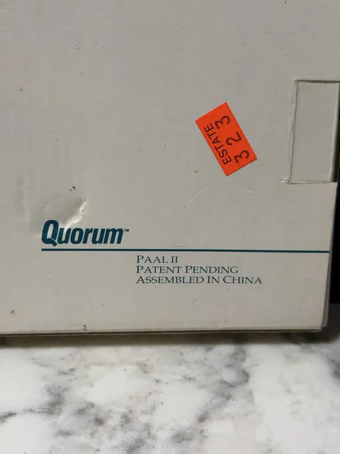 Quorum PAAL II Personal Attack Security Alarm Siren Flashing Light, Untested