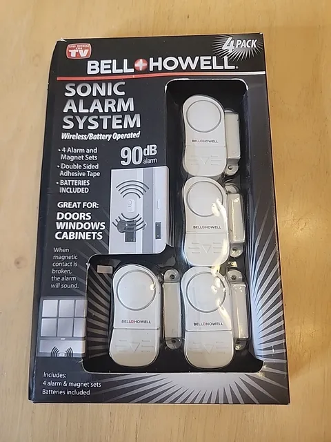 Bell & Howell SONIC ALARM SYSTEM AS SEEN ON TV  