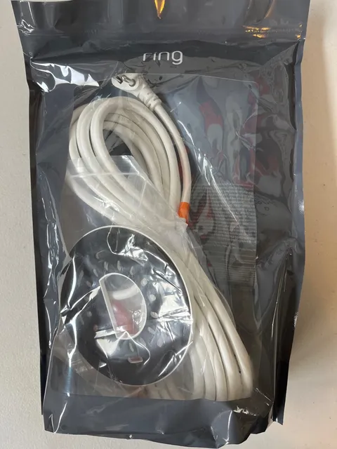New Ring Plug-In Mount for Floodlight Cams - White